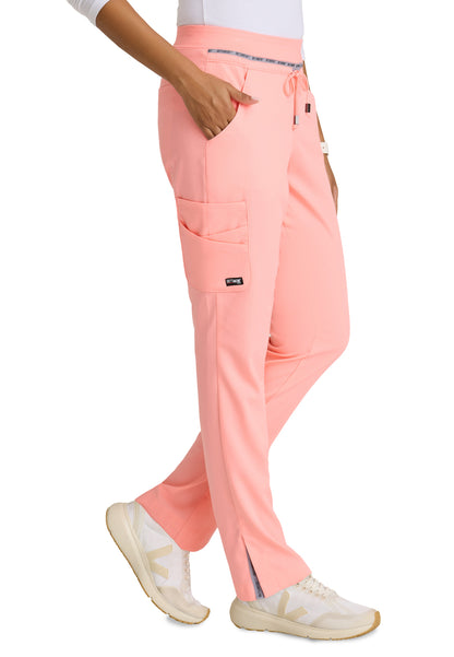 Women's 7-Pocket Serena Pant - GRSP526 - Bright Papaya