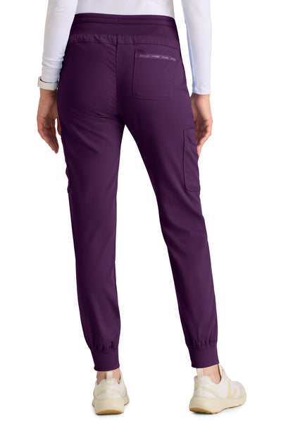 Women's 7-Pocket Carly Jogger Pant - GRSP527 - Eggplant