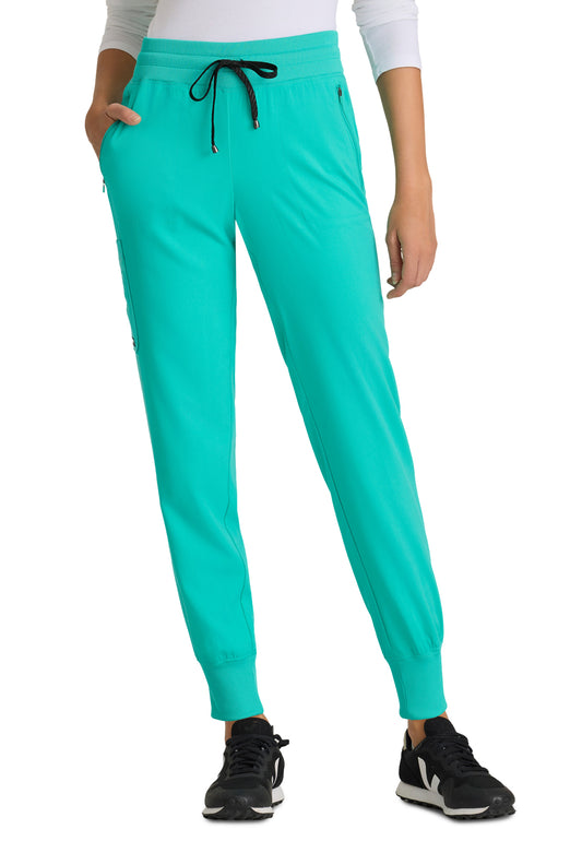 Women's Eden Jogger Scrub Pant - GRSP537 - Alpine Aqua