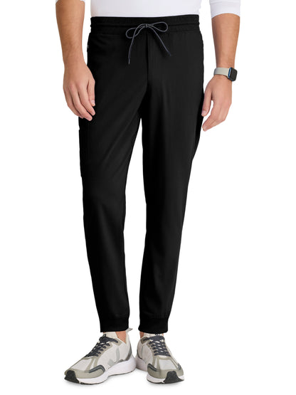 Men's Five-Pocket Murphy Jogger Scrub Pant - GRSP550 - Black