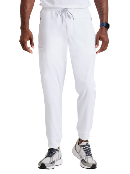 Men's Five-Pocket Murphy Jogger Scrub Pant - GRSP550 - White