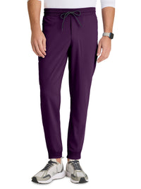 Men's Five-Pocket Murphy Jogger Scrub Pant - GRSP550 - Eggplant