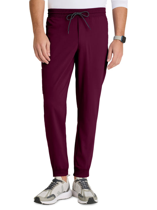 Men's Five-Pocket Murphy Jogger Scrub Pant - GRSP550 - Wine