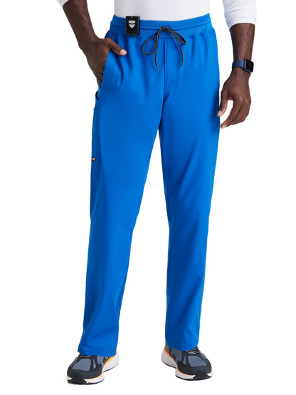 Men's Six-Pocket Straight leg Hudson Scrub Pant - GRSP617 - New Royal