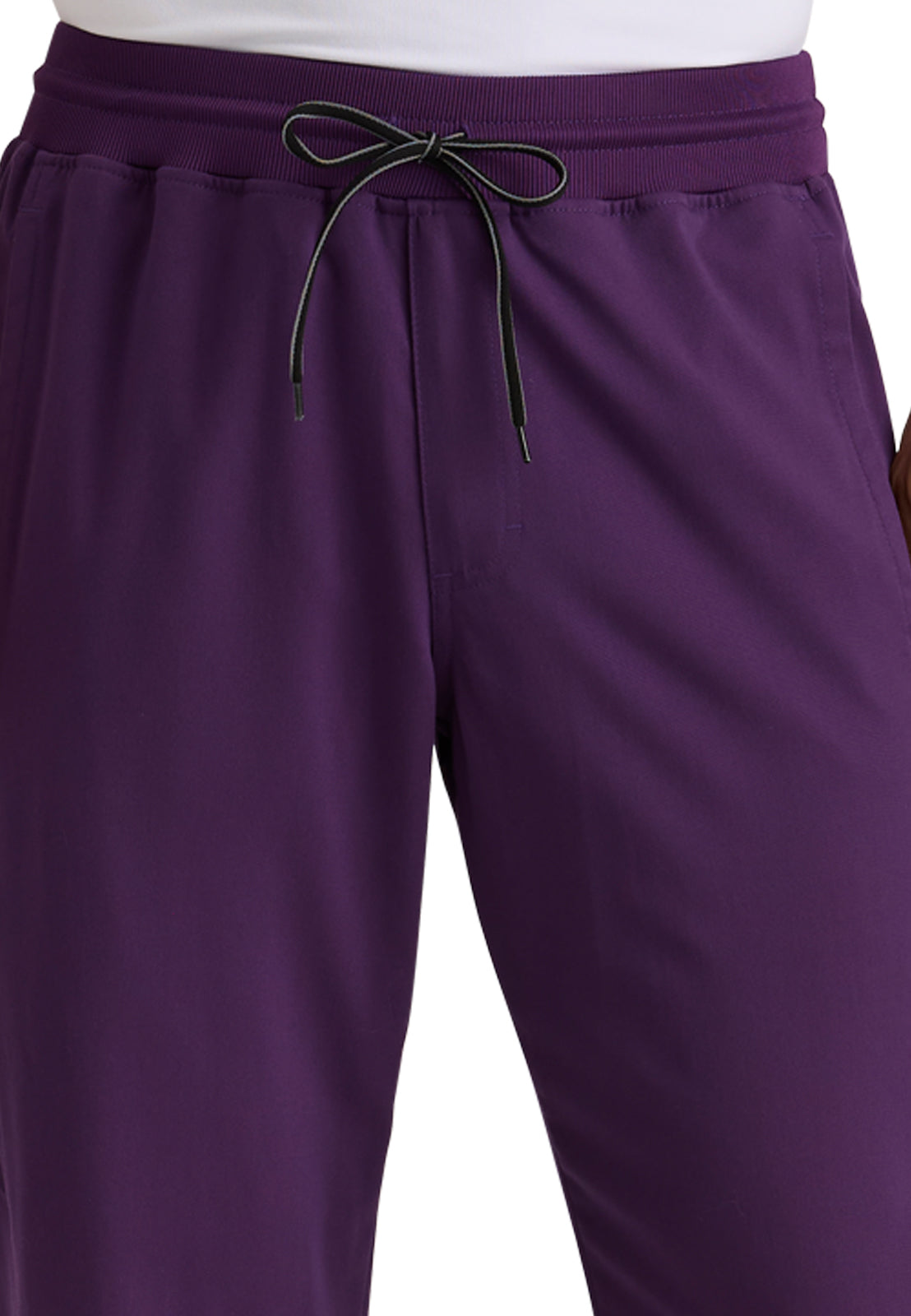 Men's 6 Pocket Straight Scrub Pant - GRSP617 - Eggplant