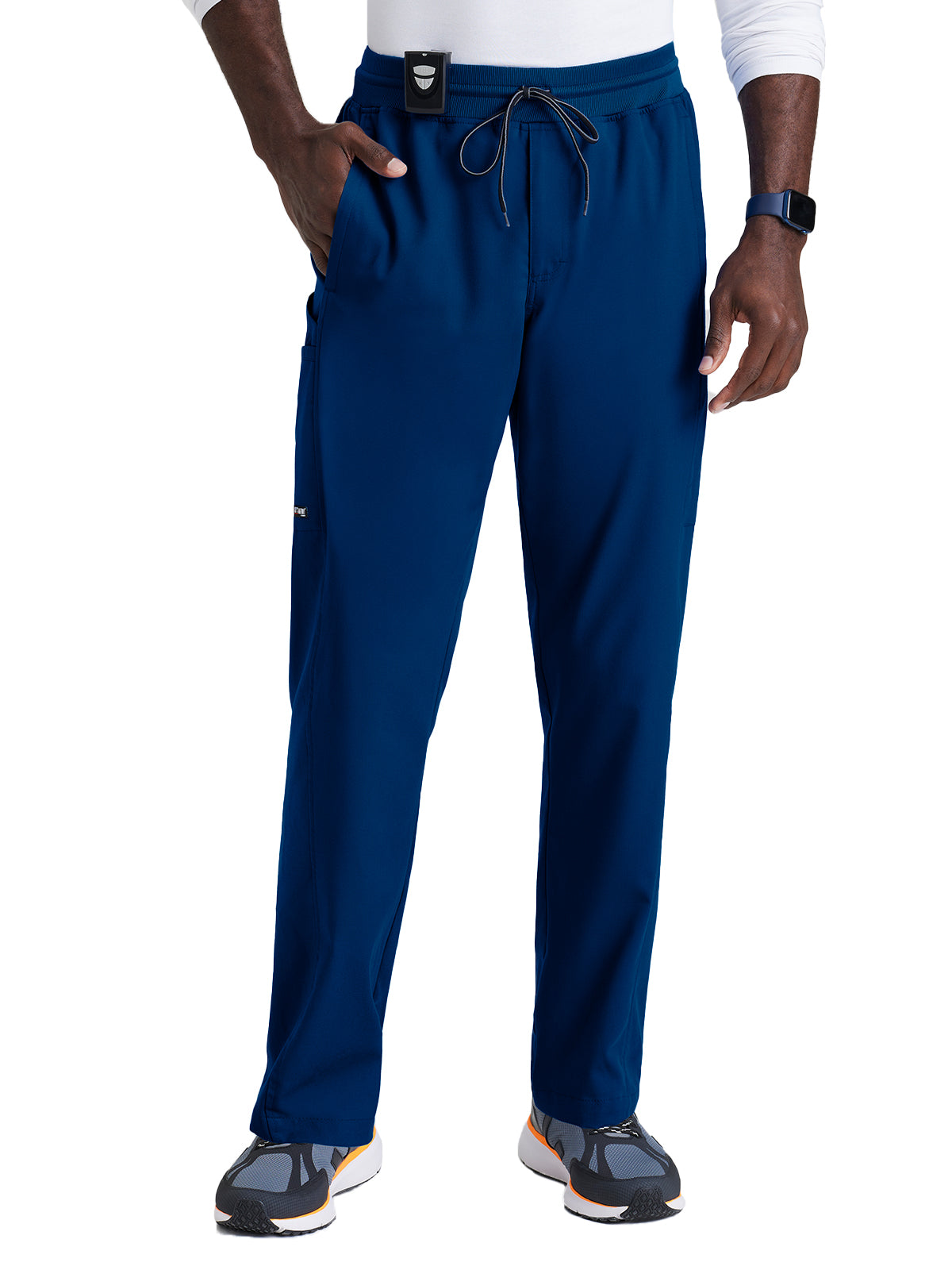 Men's Six-Pocket Straight leg Hudson Scrub Pant - GRSP617 - Indigo (Navy)