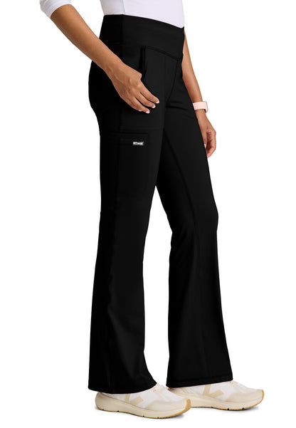 Five Pocket V-Front Waistband Swift Pant - GRSP684 - Black