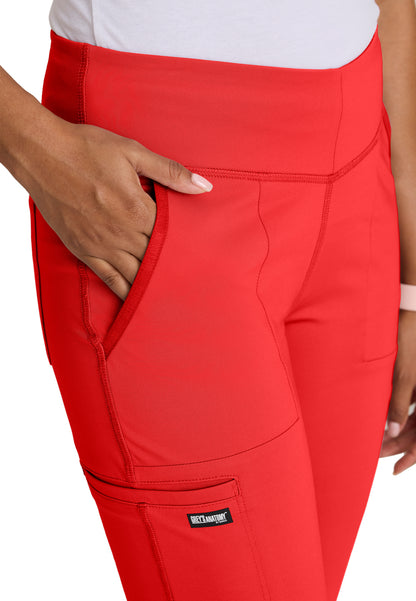 Five Pocket V-Front Waistband Swift Pant - GRSP684 - Radiant Coral