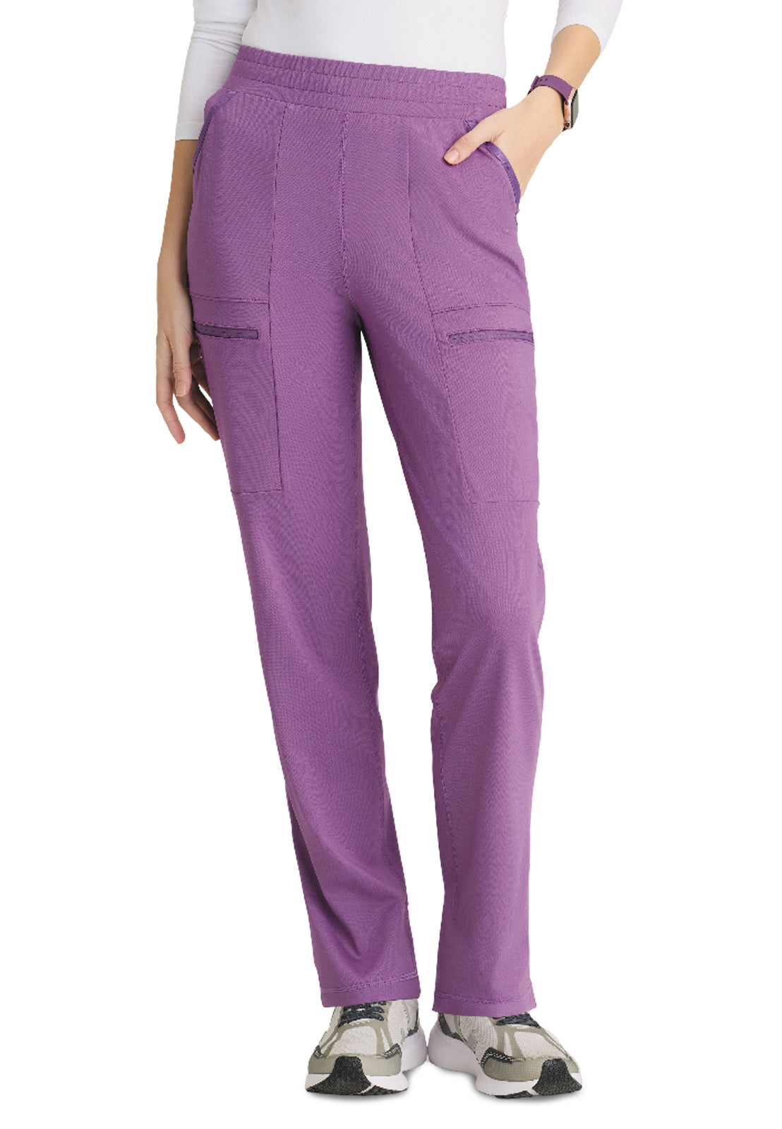 Women's Six Pocket Drawcord Momentum Pant - GRSP685 - Imperial Violet