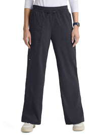 Women's Seven-Pocket Jersey Knit Trim Nina Pant - GRSP747 - Steel