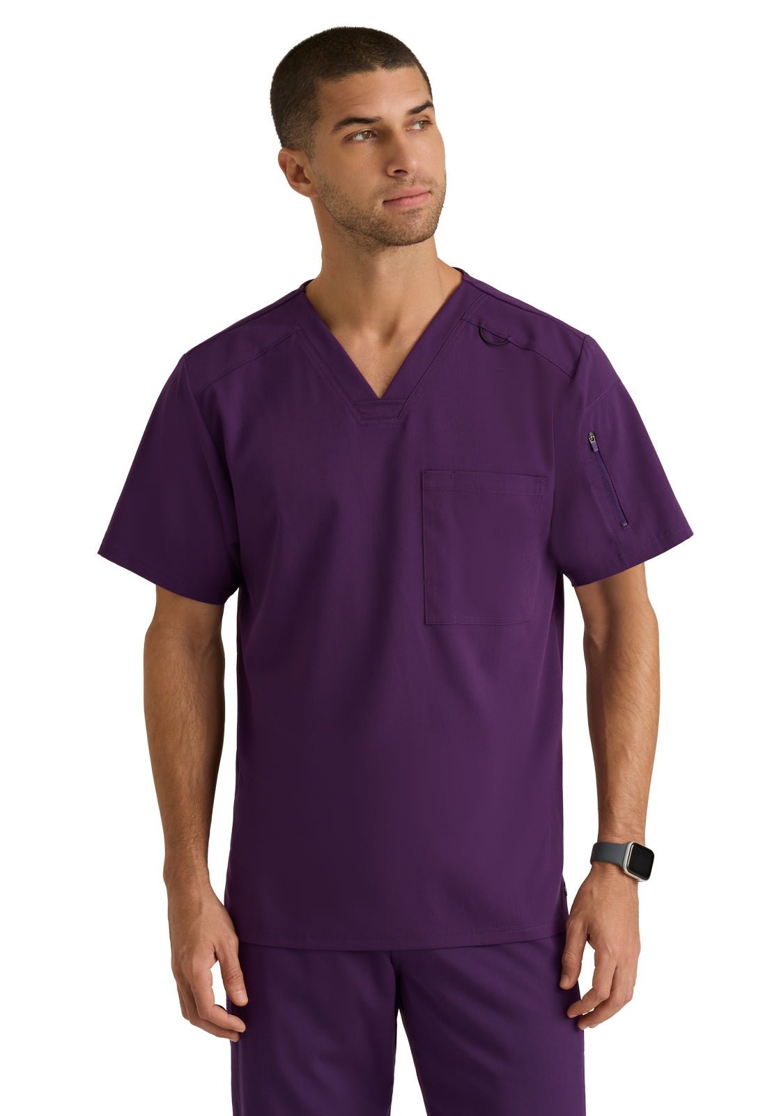 Men's Murphy Top - GRST079 - Eggplant