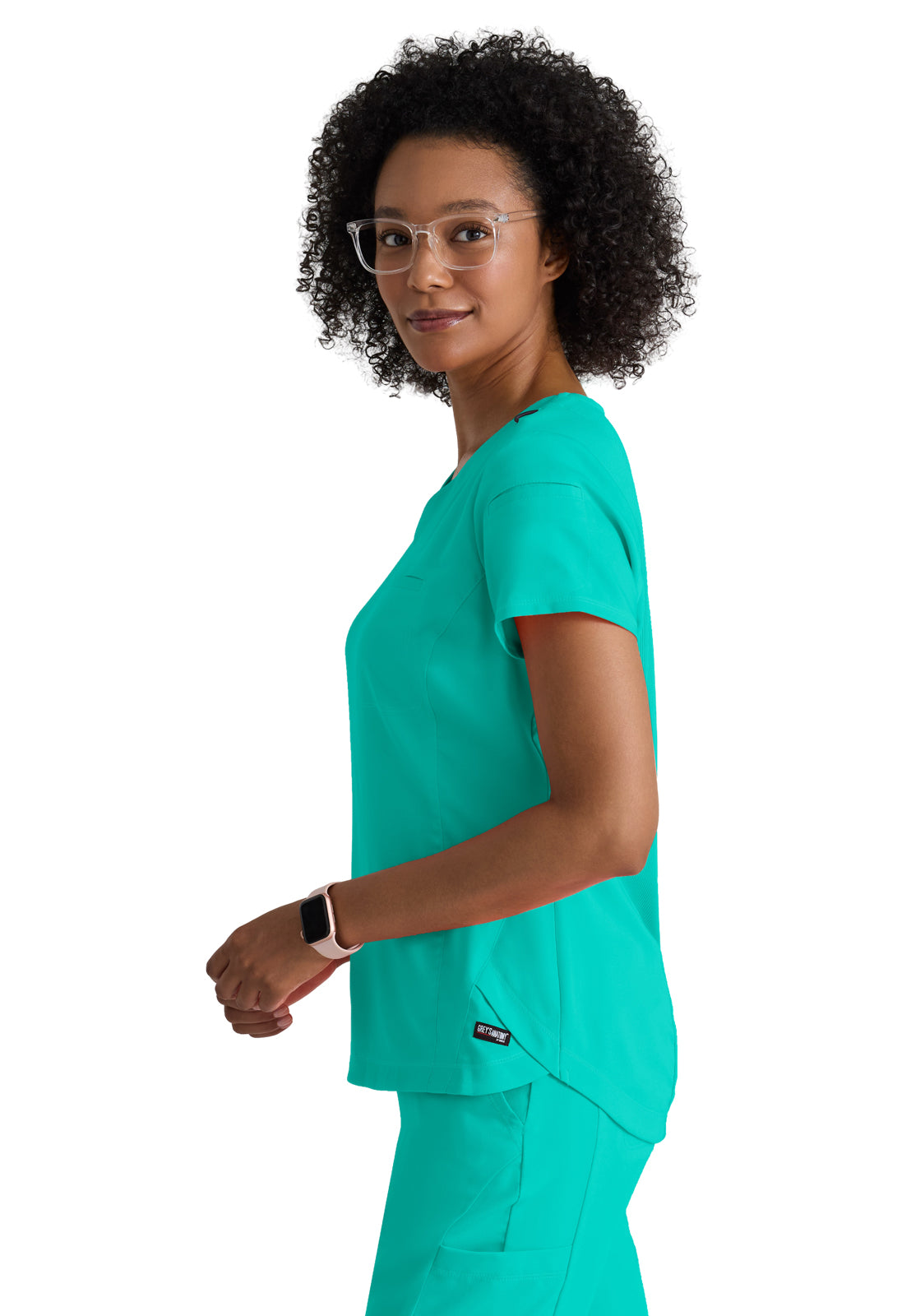 Women's Capri Top - GRST136 - Alpine Aqua