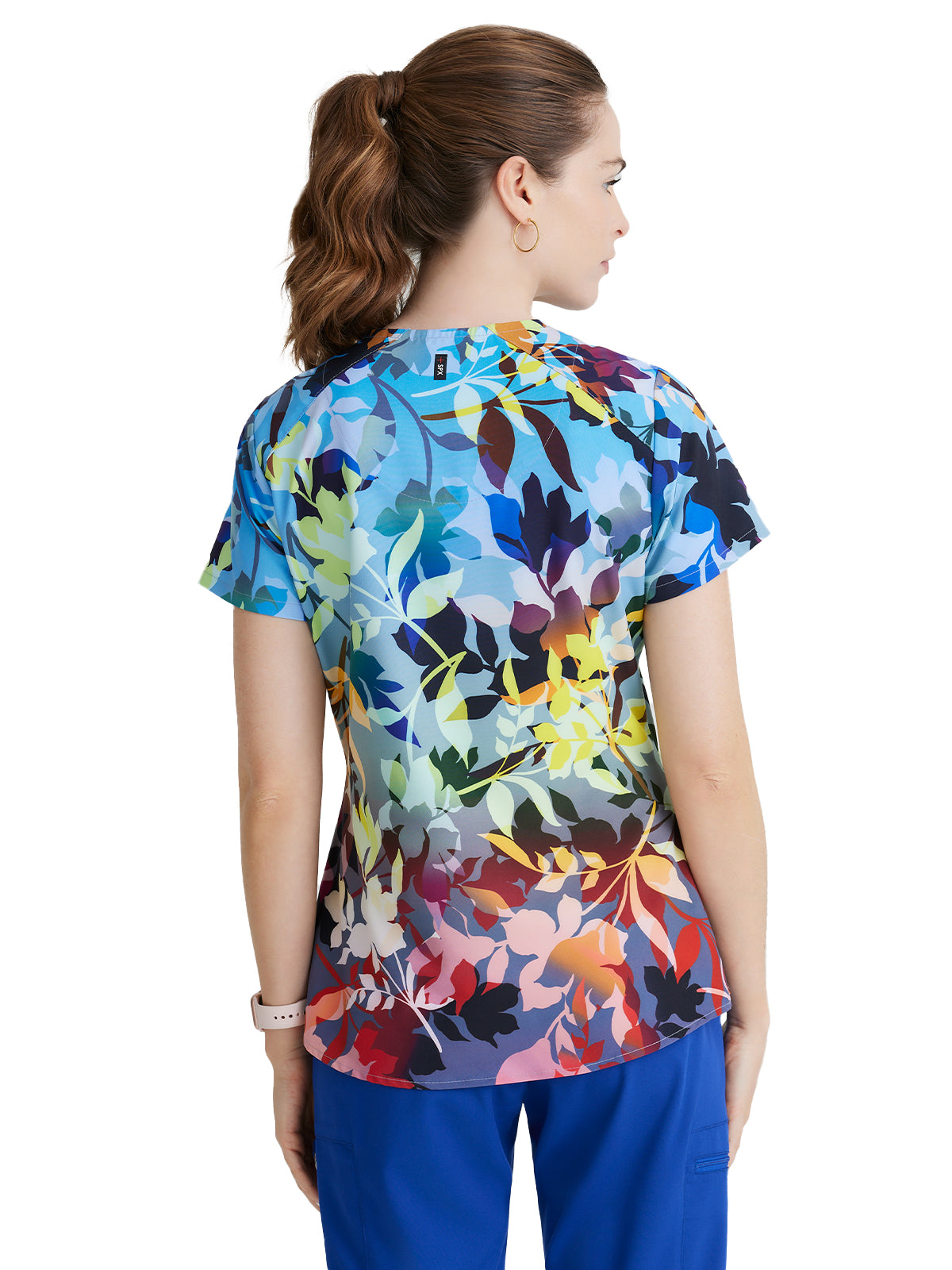 Women's Print Top - GRST154 - Autumn Luster