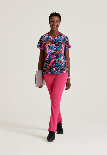 Women's Print Top - GRST154 - Spring Garden