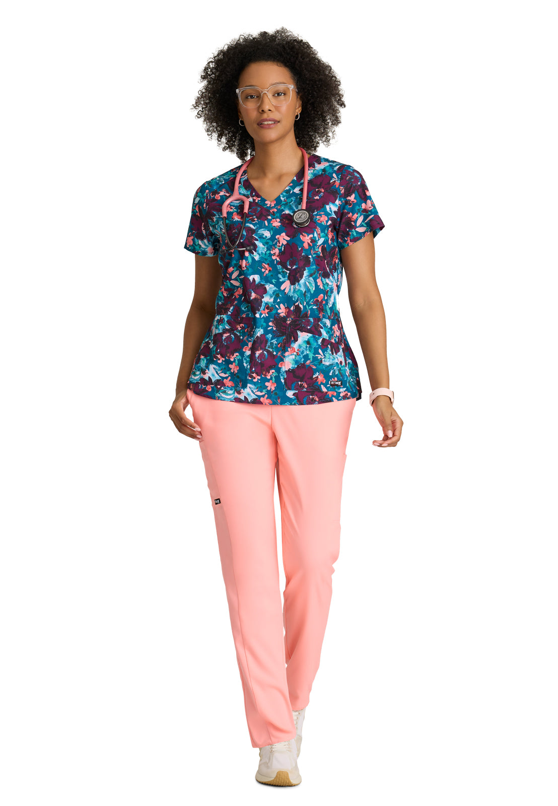 Women's Print Top - GRST154 - Spring Meadow