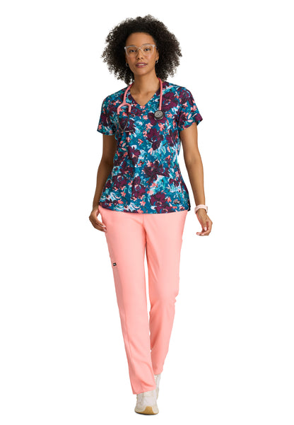 Women's Print Top - GRST154 - Spring Meadow