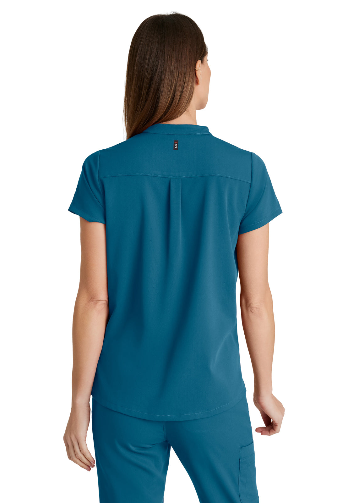 Women's 2 Pocket Banded Collar Avery Top - GRST230 - Bahama