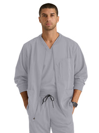Men's Five-Pocket React Warm-Up Scrub Jacket - GRSW871 - Moonstruck