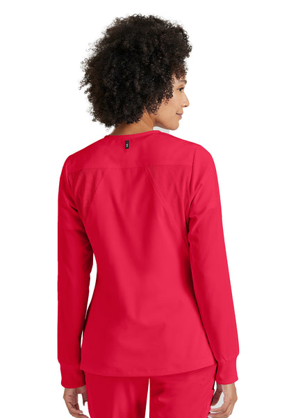 Women's Gianna Warm-Up - GRSW873 - Scarlet Red