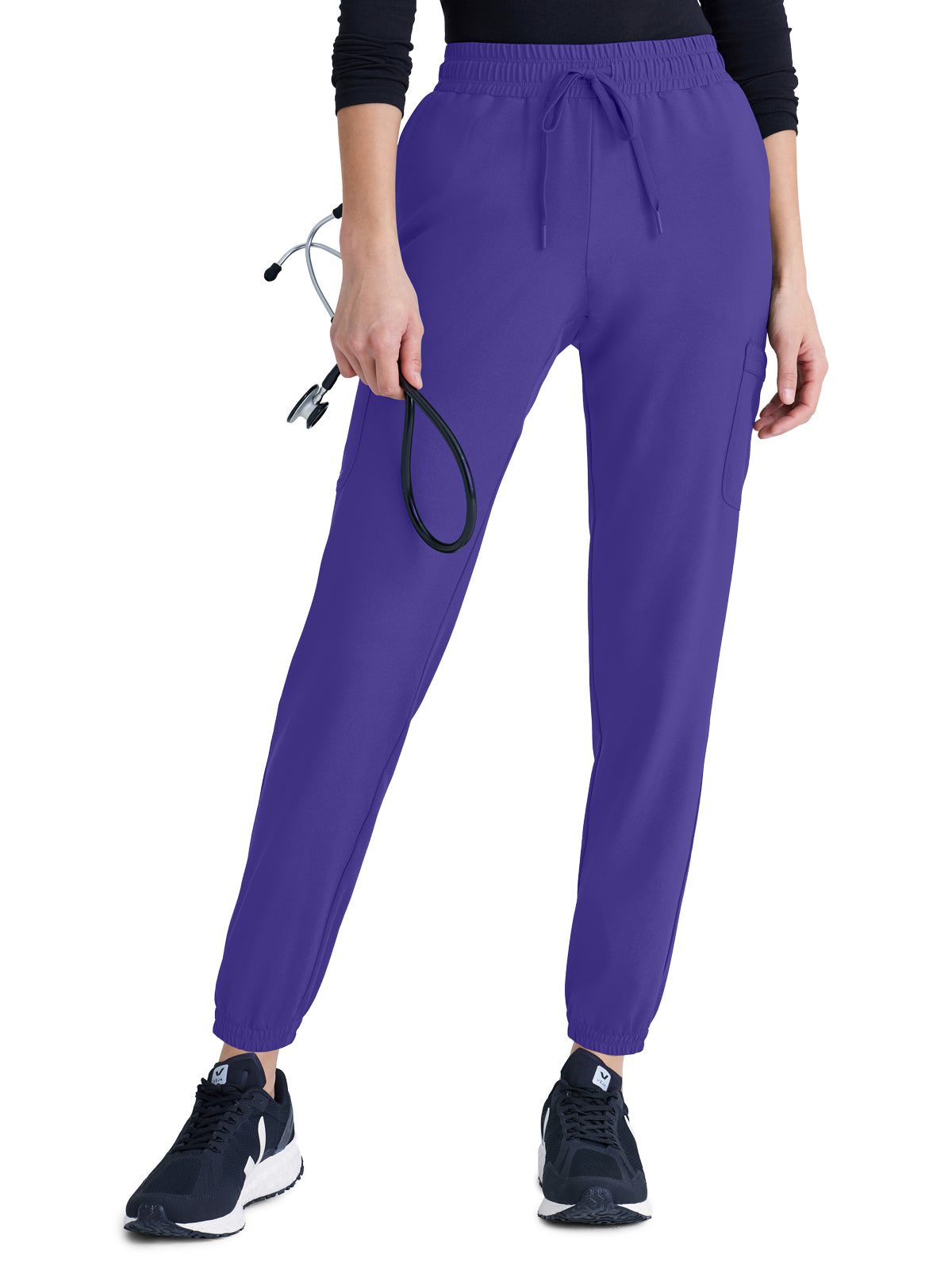 Women's Six-Pocket Terra Jogger Scrub Pant - GSSP625 - New Grape