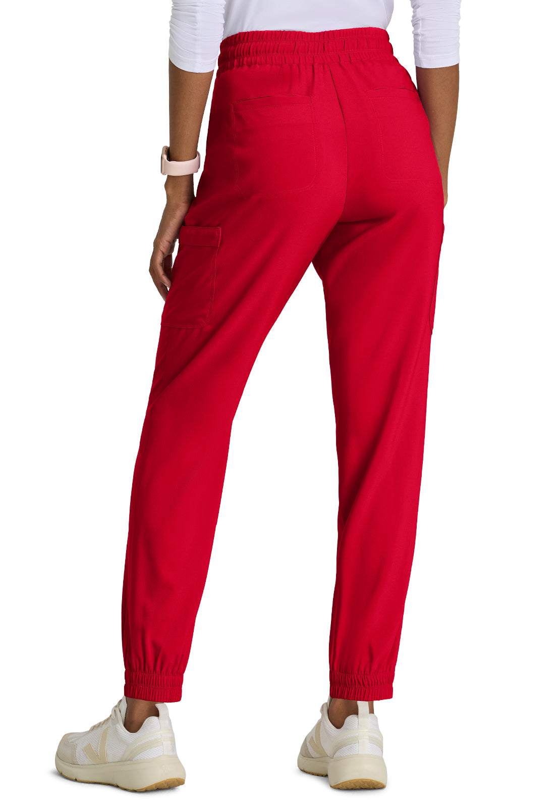 Women's Six-Pocket Terra Jogger Scrub Pant - GSSP625 - True Red