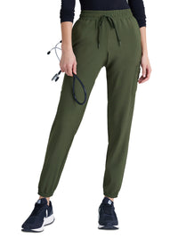 Women's Six-Pocket Terra Jogger Scrub Pant - GSSP625 - Fern