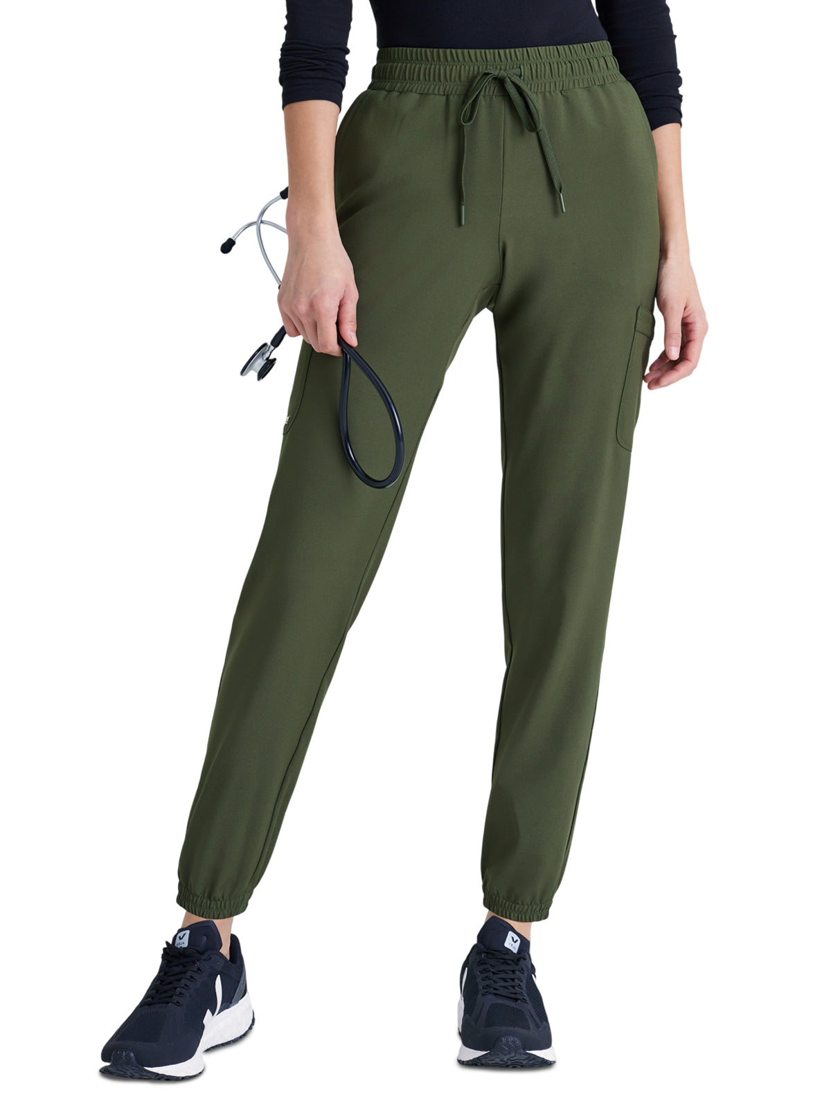 Women's Six-Pocket Terra Jogger Scrub Pant - GSSP625 - Fern