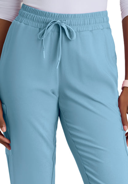 Women's Six-Pocket Terra Jogger Pant - GSSP625 - Ocean Mist