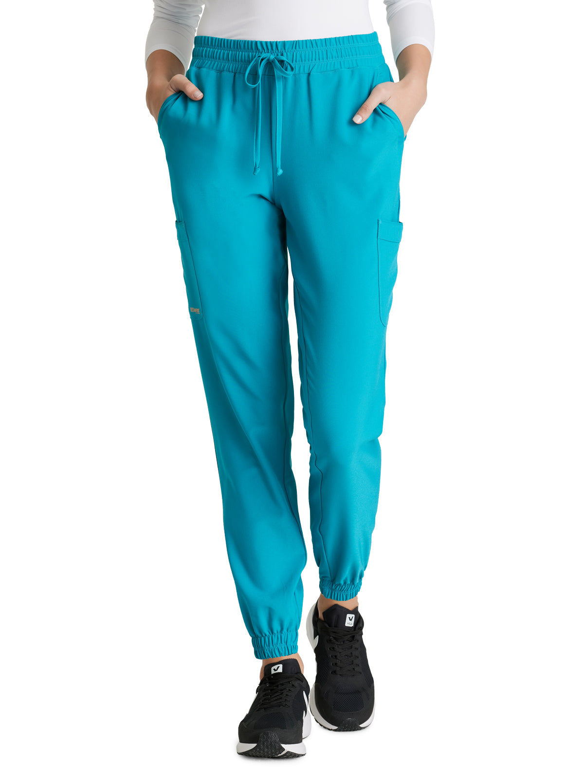 Women's Six-Pocket Terra Jogger Scrub Pant - GSSP625 - Teal