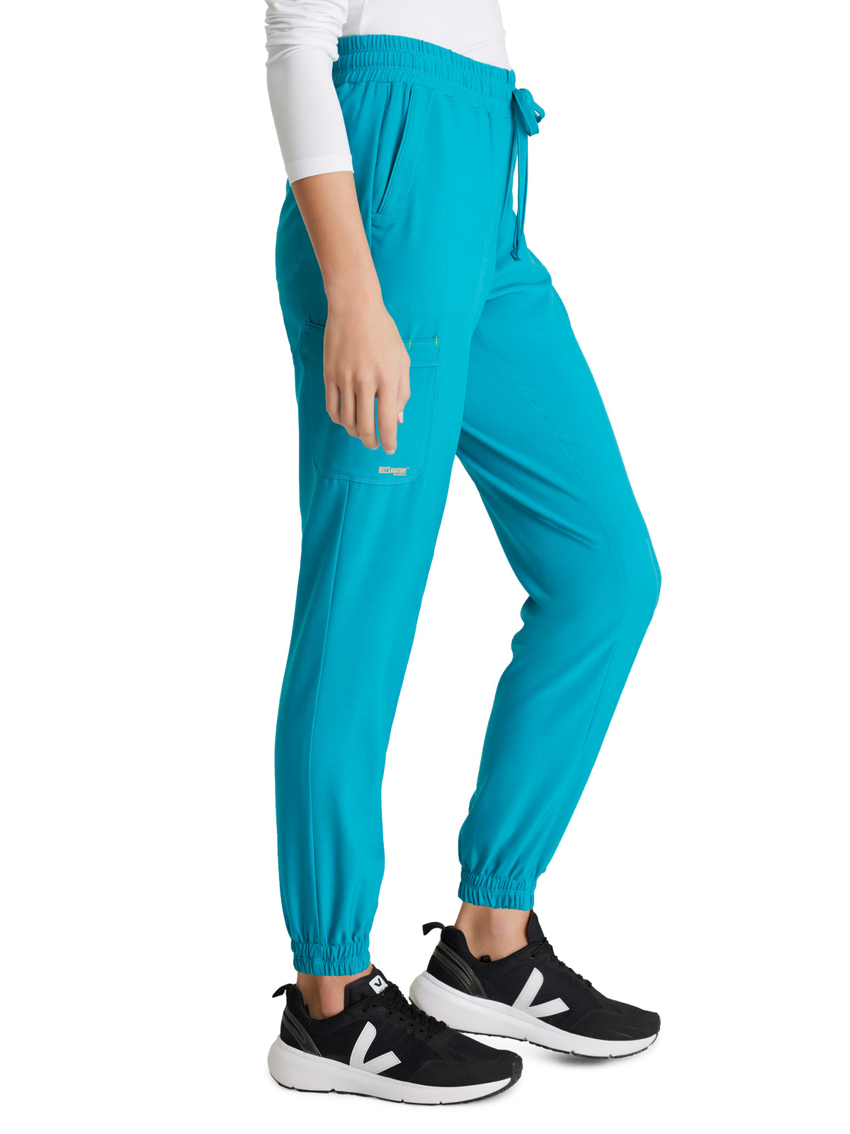 Women's Six-Pocket Terra Jogger Scrub Pant - GSSP625 - Teal