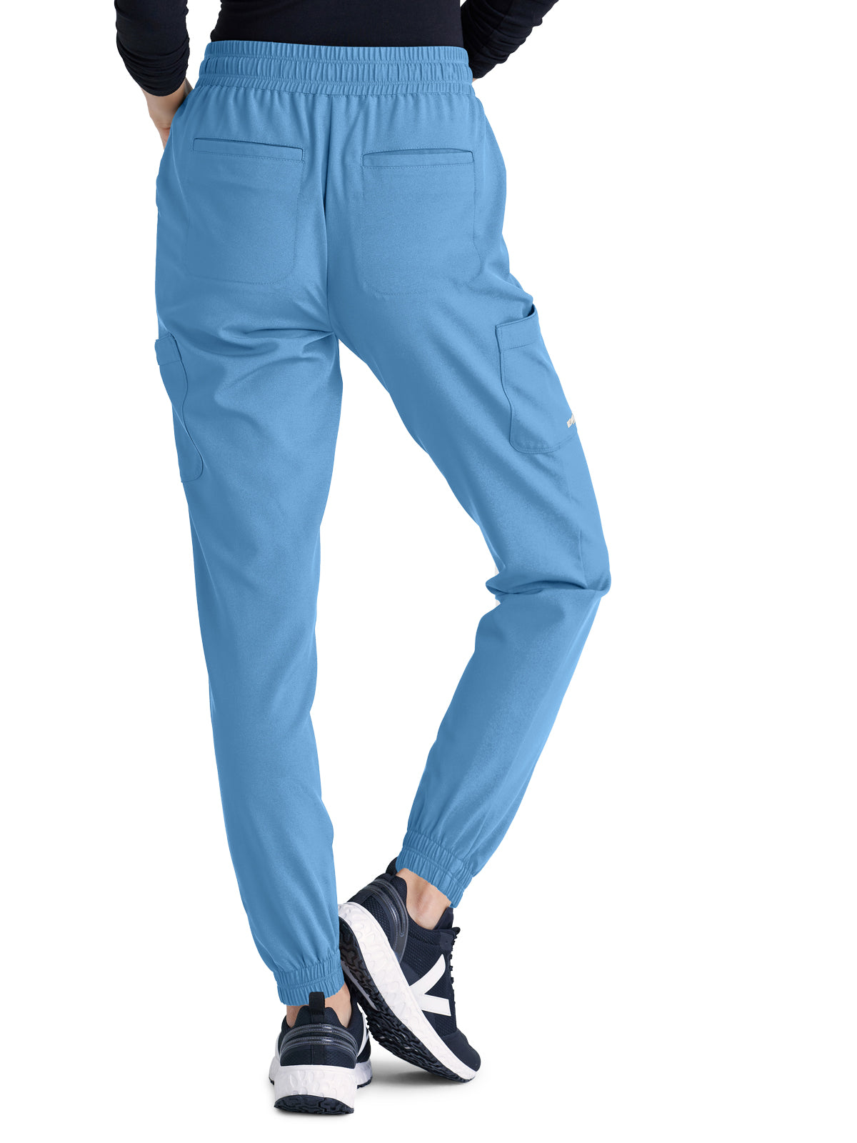 Women's Six-Pocket Terra Jogger Scrub Pant - GSSP625 - Ciel Blue