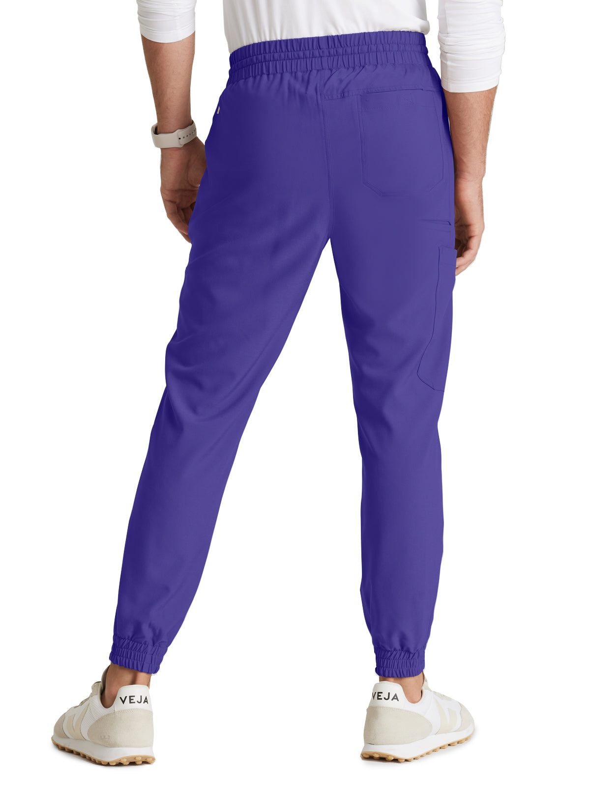 Men's Five-Pocket Voyager Jogger Scrub Pant - GSSP626 - New Grape