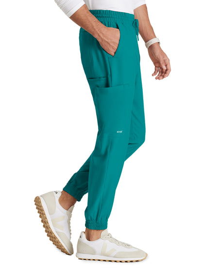 Men's Five-Pocket Voyager Jogger Scrub Pant - GSSP626 - Teal