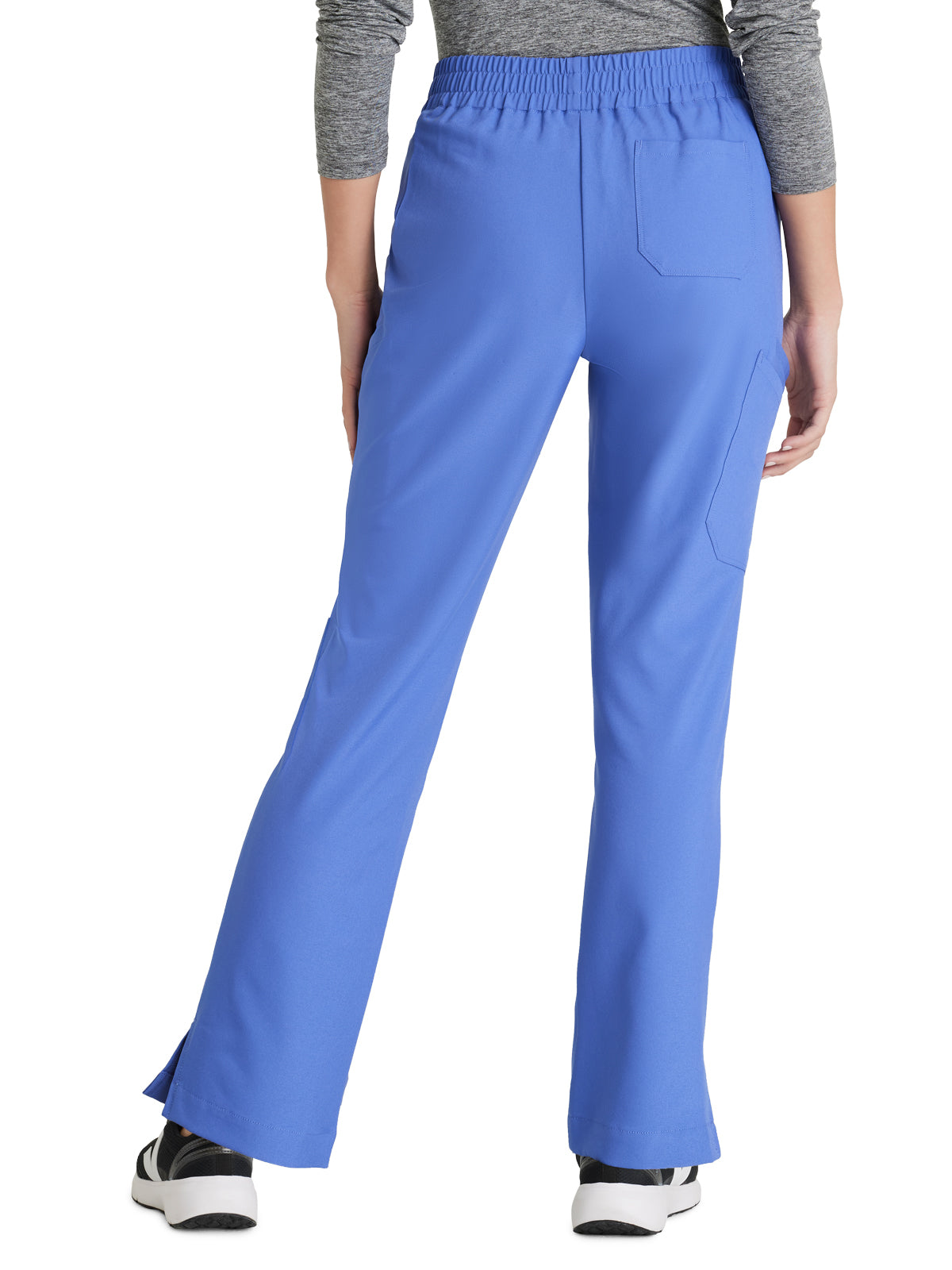 Women's Six-Pocket Tapered Leg Cosmo Scrub Pant - GSSP627 - Vivid Lapis