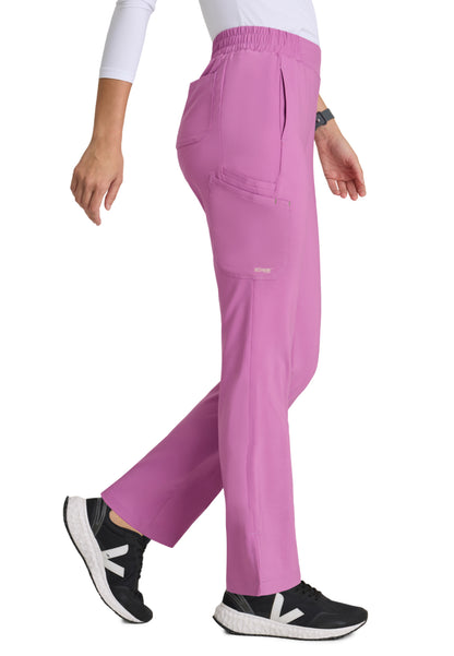 Women's Six-Pocket Tapered Leg Cosmo Scrub Pant - GSSP627 - Twilight Mauve