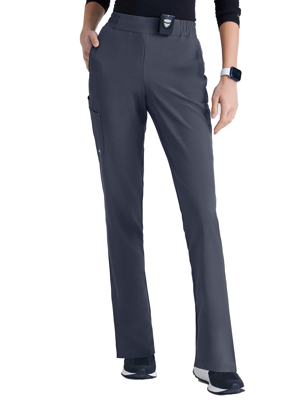 Women's Six-Pocket Tapered Leg Cosmo Pant - GSSP627 - Steel