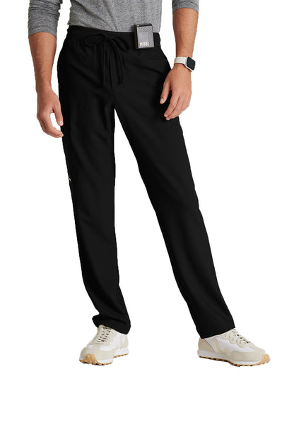 Men's Five-Pocket Slim Leg Highland Scrub Pant - GSSP649 - Black