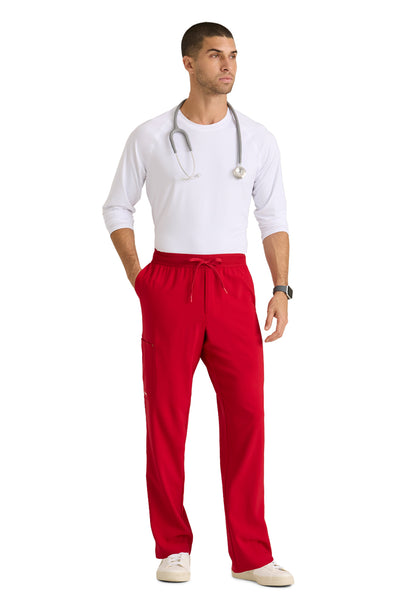 Men's Five-Pocket Highland Scrub Pant - GSSP649 - True Red