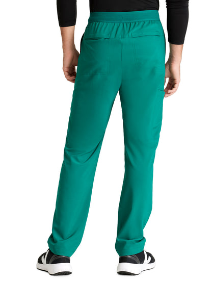 Men's Five-Pocket Highland Scrub Pant - GSSP649 - Hunter Green