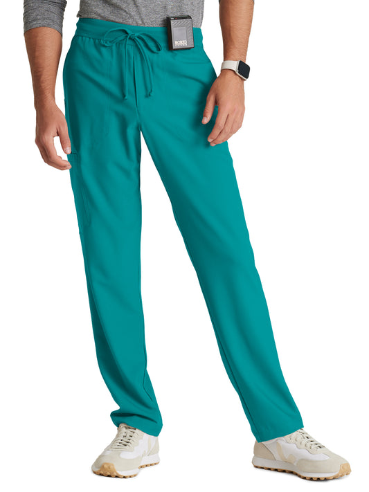 Men's Five-Pocket Highland Scrub Pant - GSSP649 - Teal