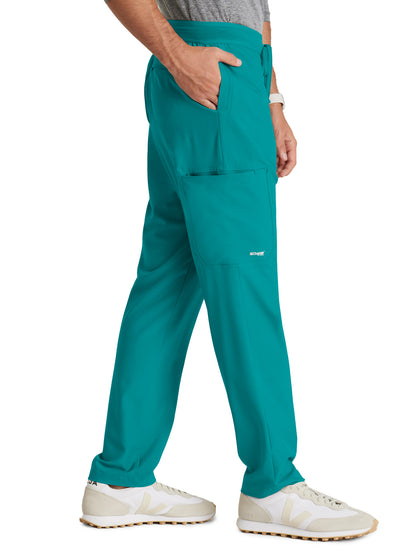 Men's Five-Pocket Highland Scrub Pant - GSSP649 - Teal