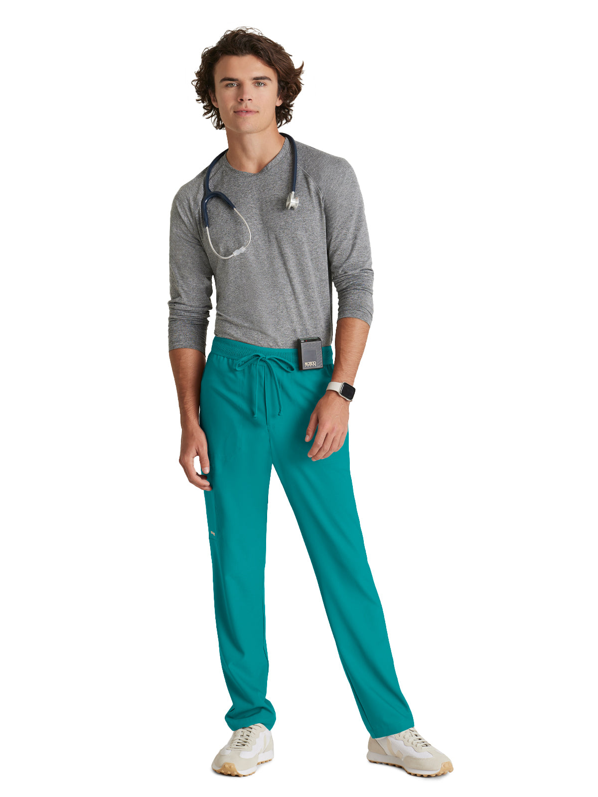 Men's Five-Pocket Highland Scrub Pant - GSSP649 - Teal