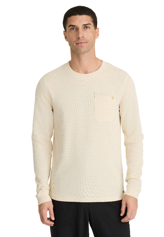 Men's One Pocket Nomad Classic Fit Scrub Top - GSST256 - Soft Dune