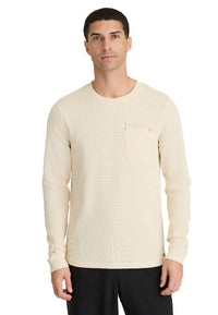 Men's One-Pocket Nomad Waffle Knit Top - GSST256 - Soft Dune