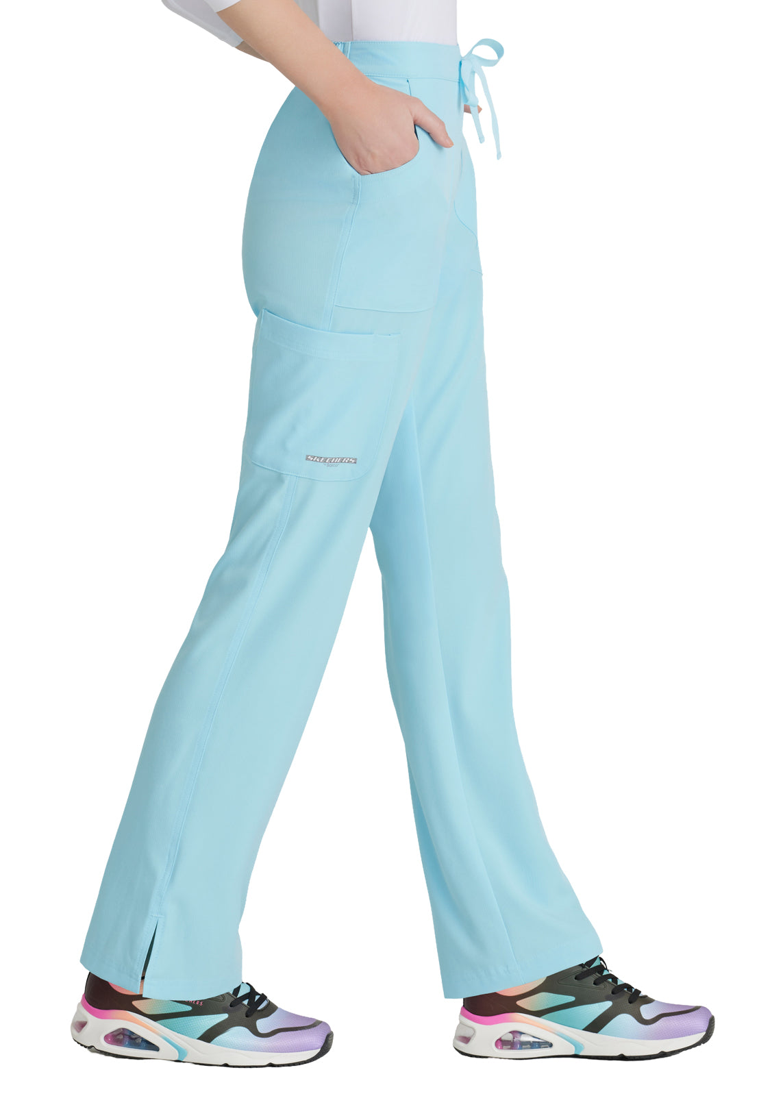 Women's 3-Pocket Pant - SK201 - Poolside Blue