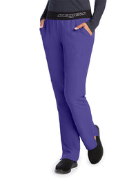 Women's Three-Pocket Straight Leg Breeze Scrub Pant - SK202 - New Grape