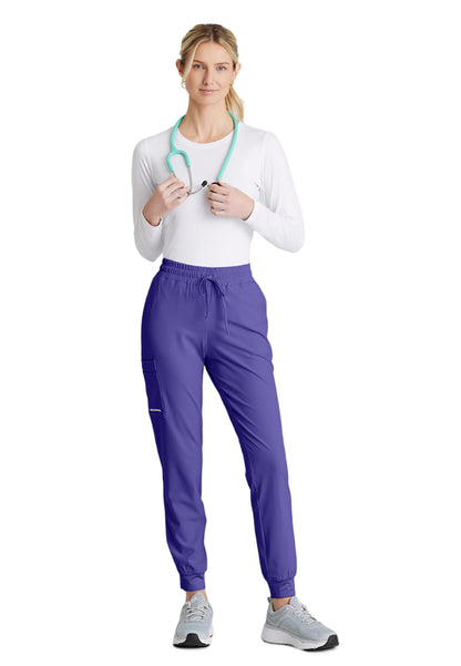 Women's Drawcord Waistband Pant - SKP552 - New Grape