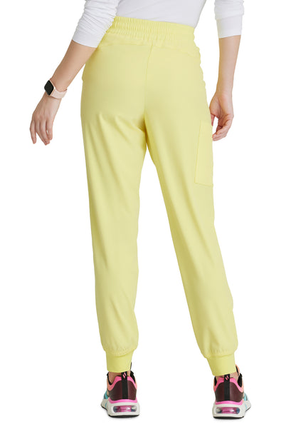 Women's Drawcord Waistband Pant - SKP552 - Lemon Glow