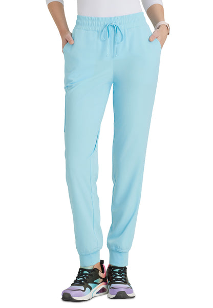 Women's Drawcord Waistband Pant - SKP552 - Poolside Blue