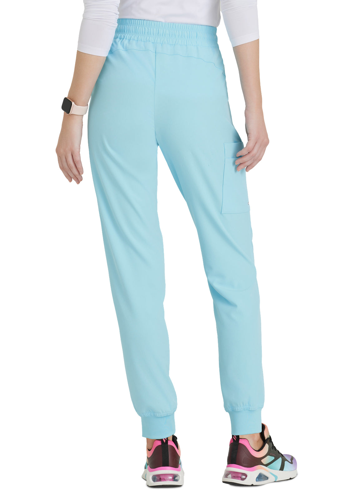 Women's Drawcord Waistband Pant - SKP552 - Poolside Blue